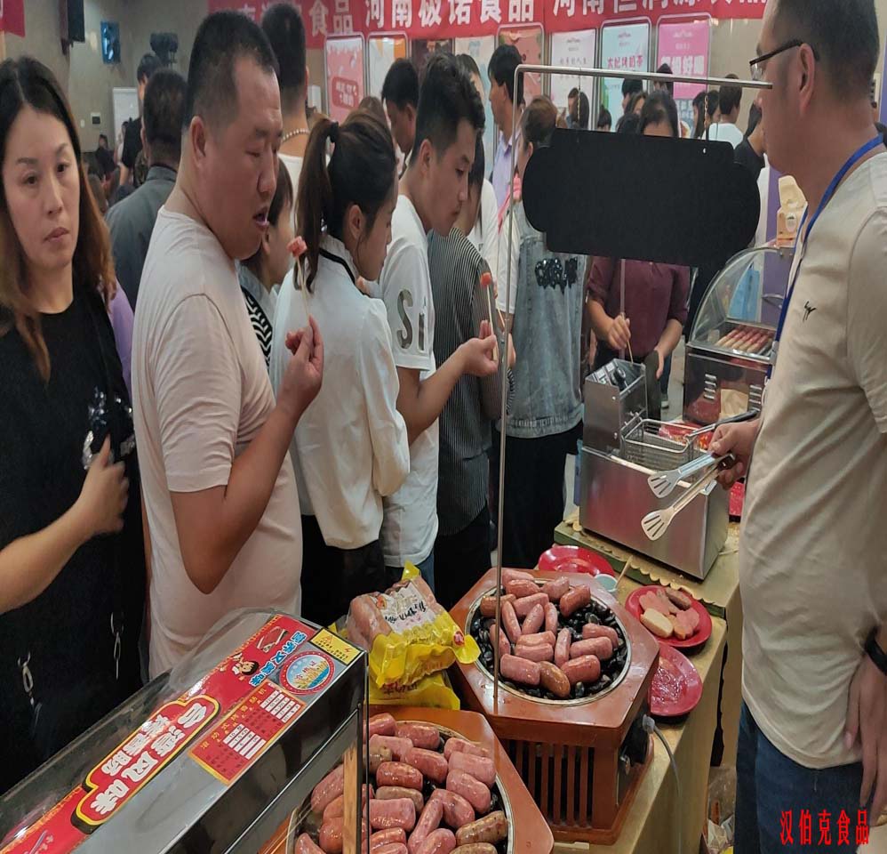 漢伯尅石鍋烤腸菏澤活(huo)動現場