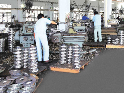 車間(jian)一角(jiao)